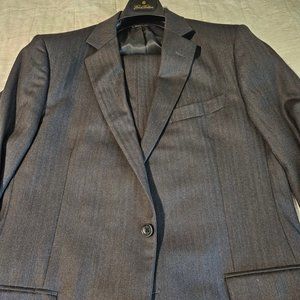 Brooks Brothers 1818 Fitzgerald charcoal suit